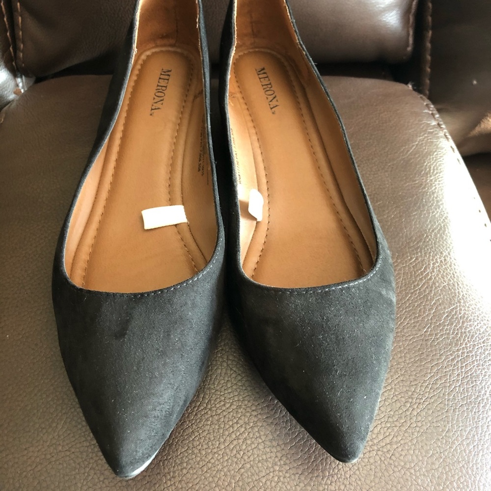 Barely Worn Black Flats